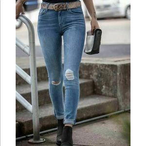 Levi’s Made & Crafted 721 High-Rise Skinny Jeans Size 26